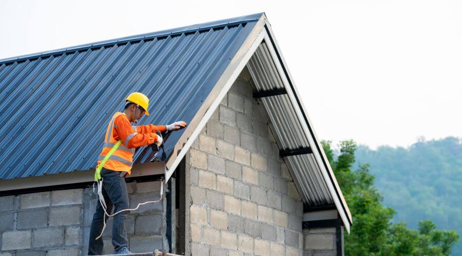Professional metal roof installation in Bluff City, KS